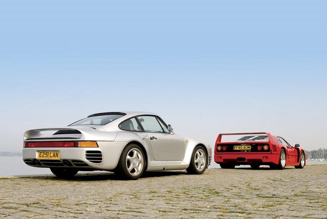 Porsche 959 & Ferrari F40