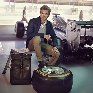 Tumi announce F1 driver Nico Rosberg as global citizen