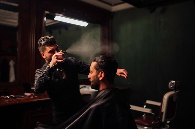 Matthew Zorpas at D&G London Barber Shop