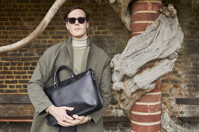 Win a £485 TUSTING Marston Briefcase