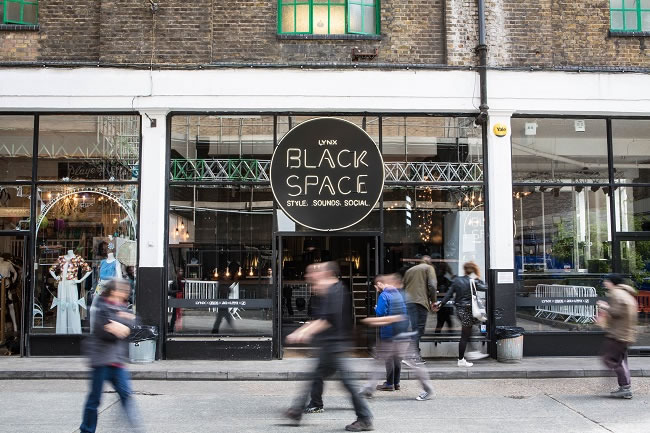 Lynx Black Space Opens in Brick Lane