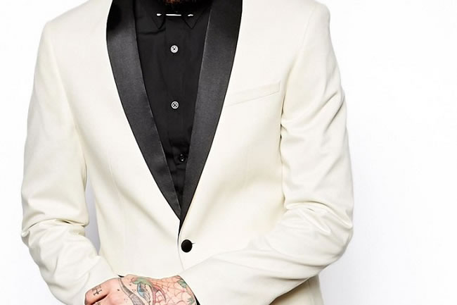 ASOS Slim Fit Tuxedo Jacket