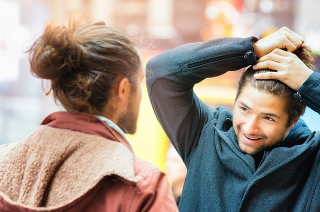 The Clip On Man Bun