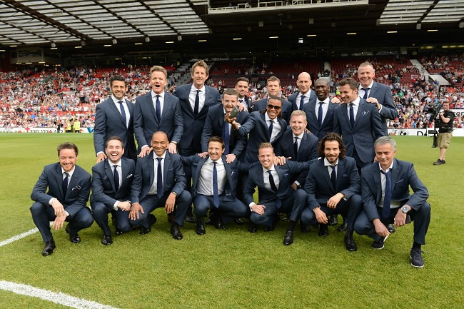 T.M.Lewin x SoccerAid 2014