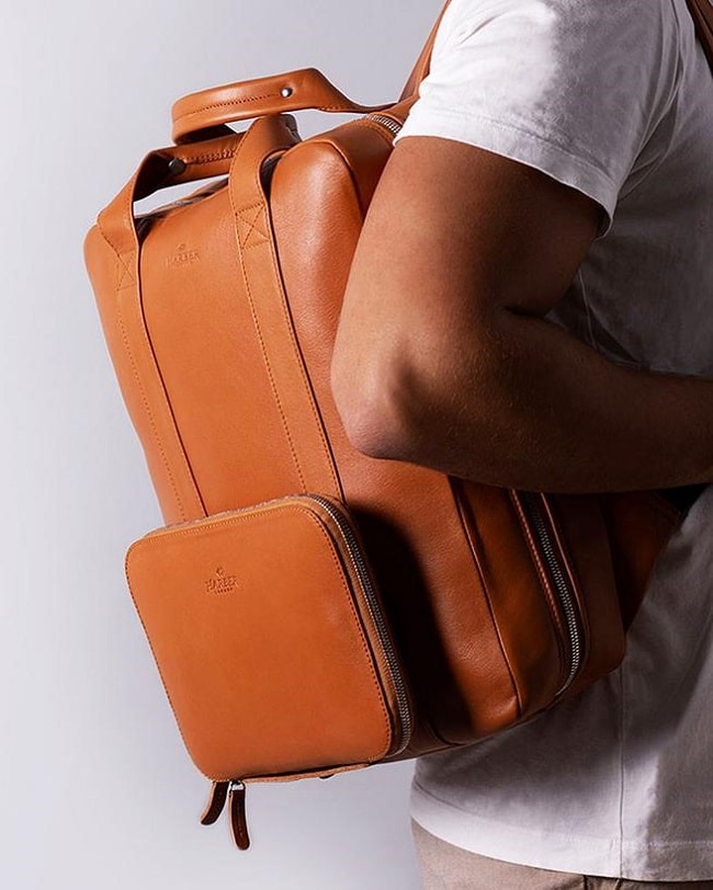 Leather Backpack