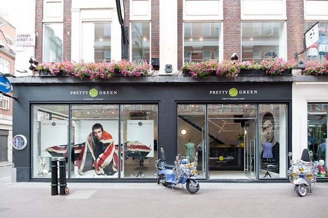 Pretty Green London Carnaby Street store