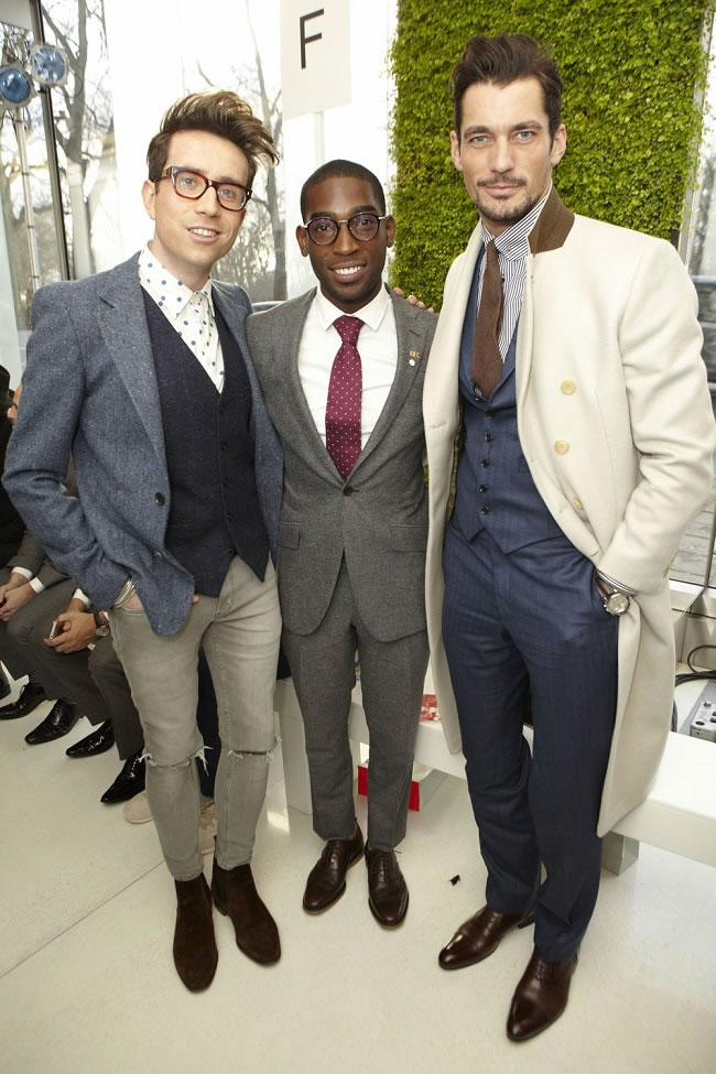 Tempah's ambassador buddies David Gandy & Nick Grimshaw