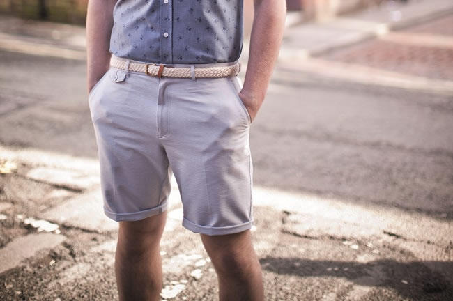 Label J Oxford Shorts