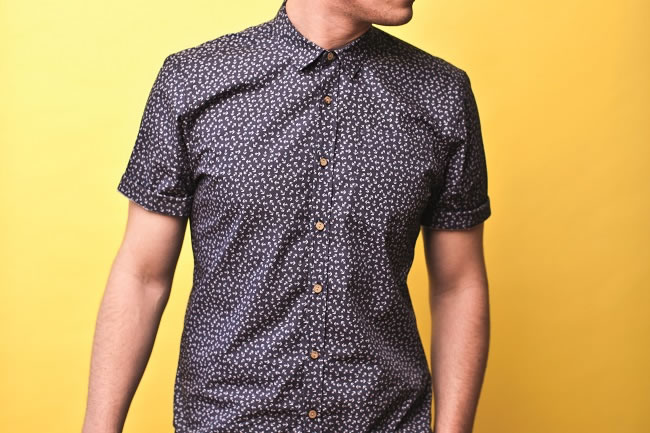 Label J Anchor Print Shirt