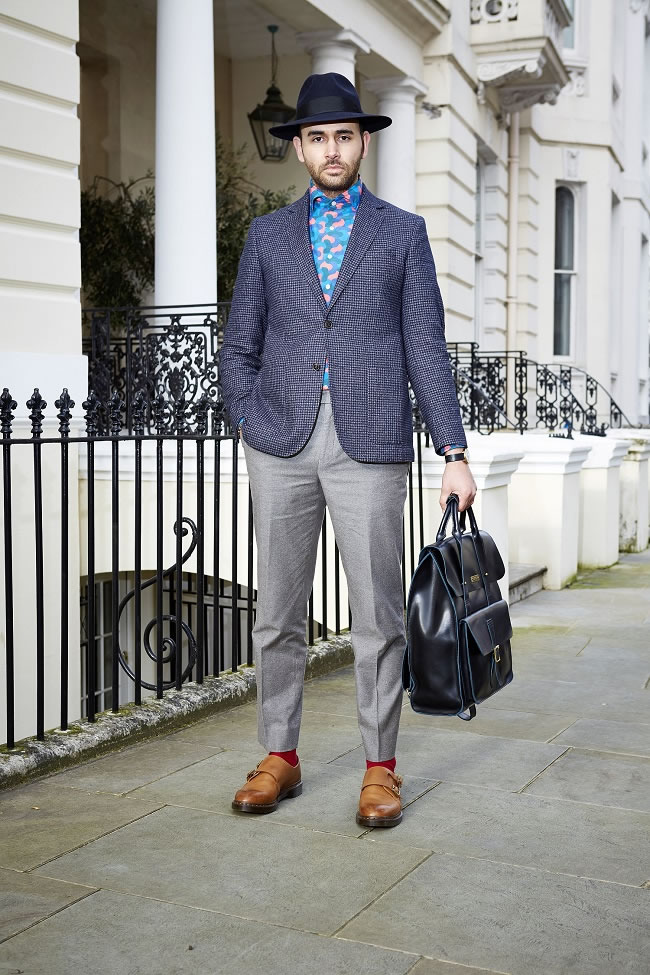 Craig Landale wears the Dr Martens Jules Double Monk Strap Shoe