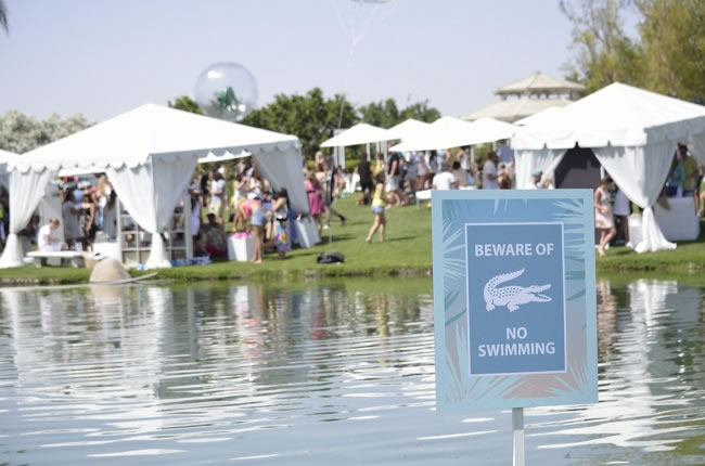 Lacoste Desert Pool Party