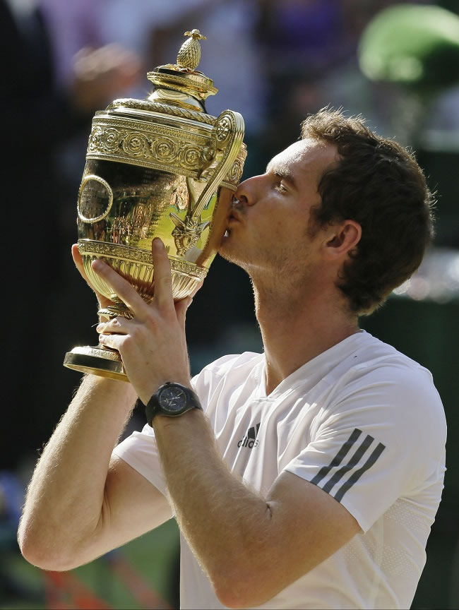 Andy Murray at Wimbledon