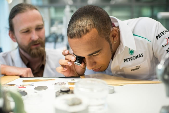 Lewis Hamilton at IWC