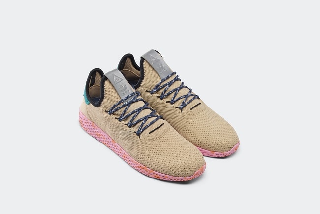 Adidas x Pharrell Tennis Hu silhouette