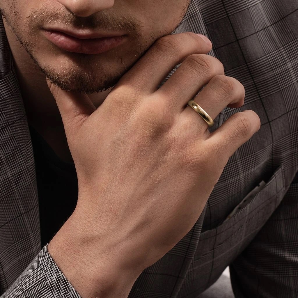 Men's Wedding Band Fashion: Navigating the Colour Palette